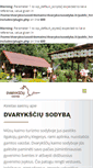 Mobile Screenshot of dvaryksciusodyba.lt